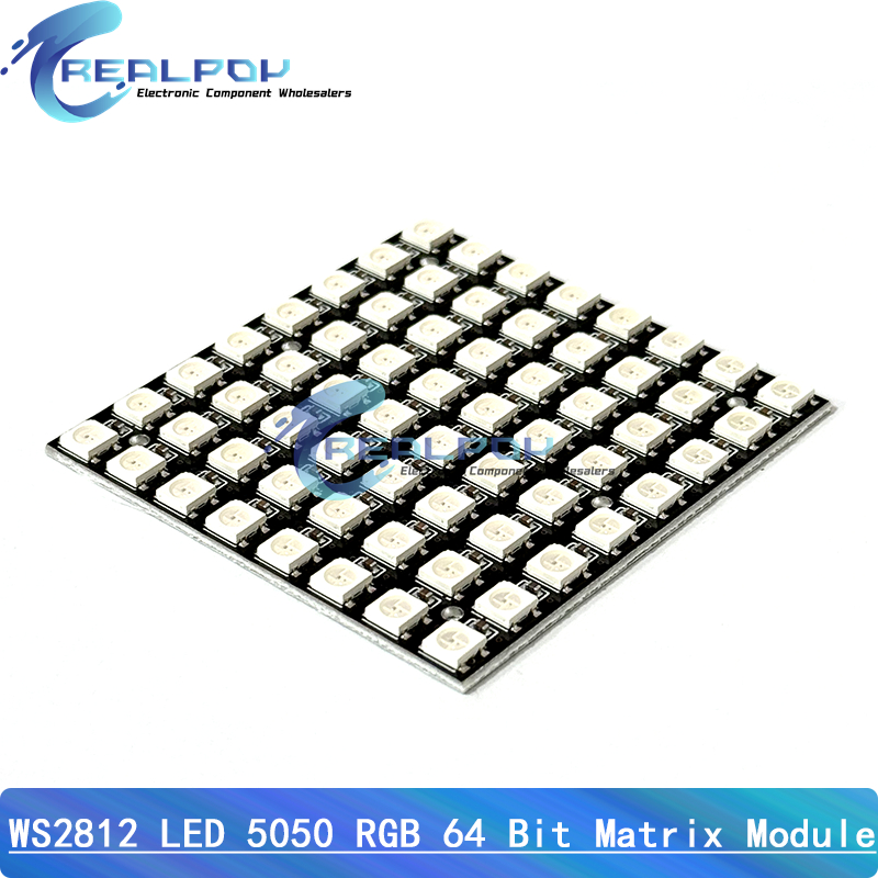 Rgb Led Matrix 8X8 - Modulo matrice LED WS2812 LED 5050