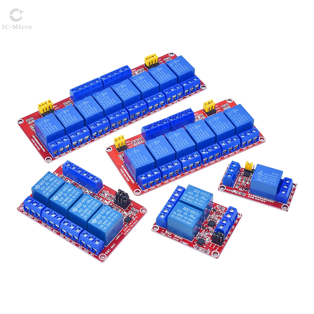 Relay 8 Channel Board - 1 2 6 4 8 canali