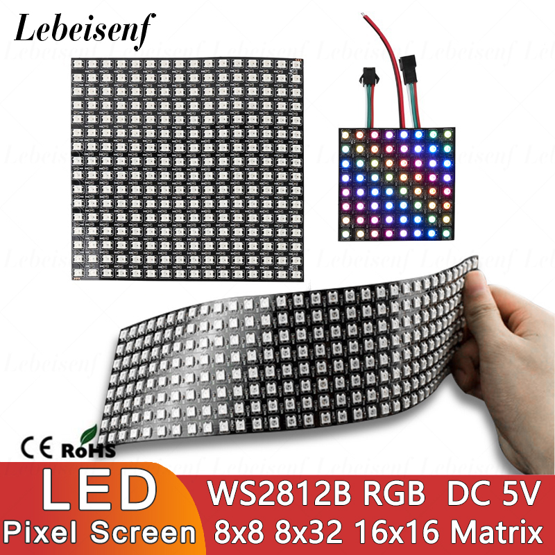 Rgb Led Matrix 8X8 - Schermo a Pixel LED Digitali WS2812B