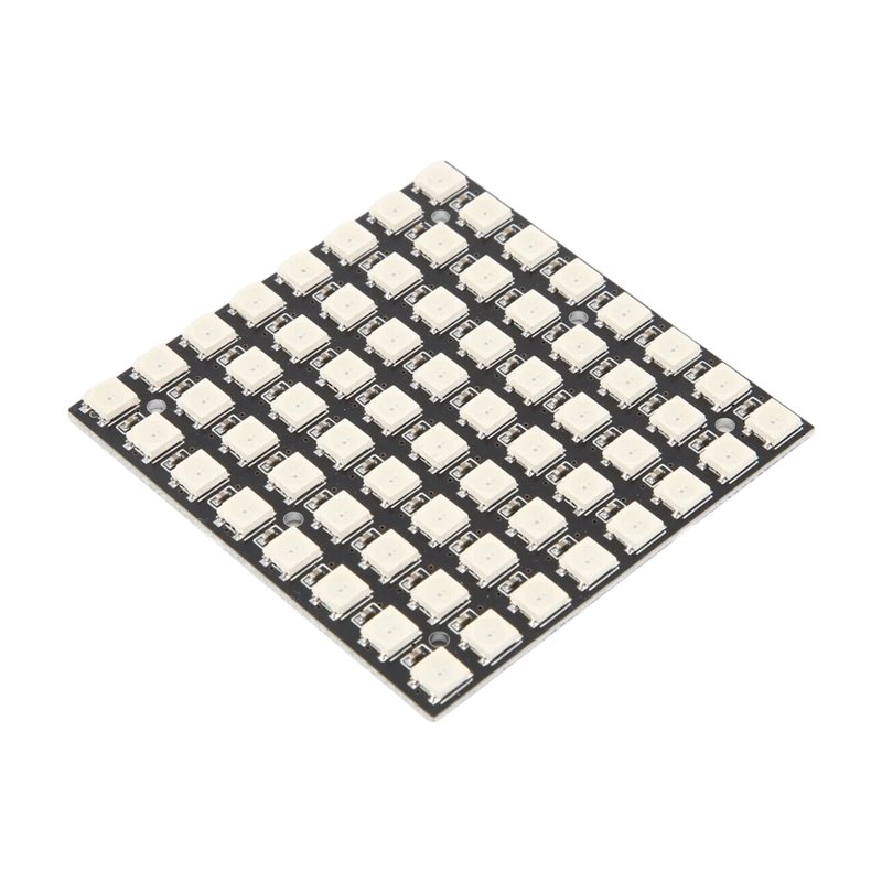Rgb Led Matrix 8X8 - Matrice LED AT82-WS2812 5050 RGB 8X8,
