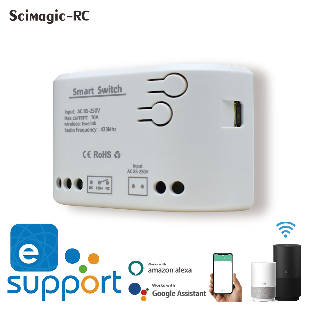433Mhz Receiver Module - EWELINK Wifi Modulo Relè Intelligente 1CH
