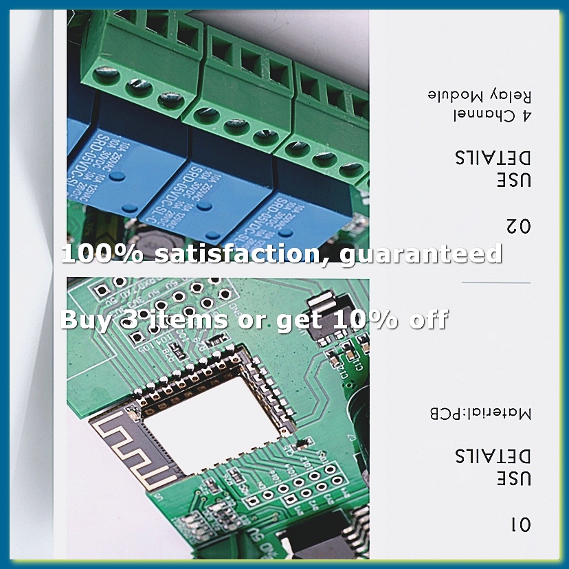 Relay 8 Channel Board - Modulo Relè Wireless WIFI a 4