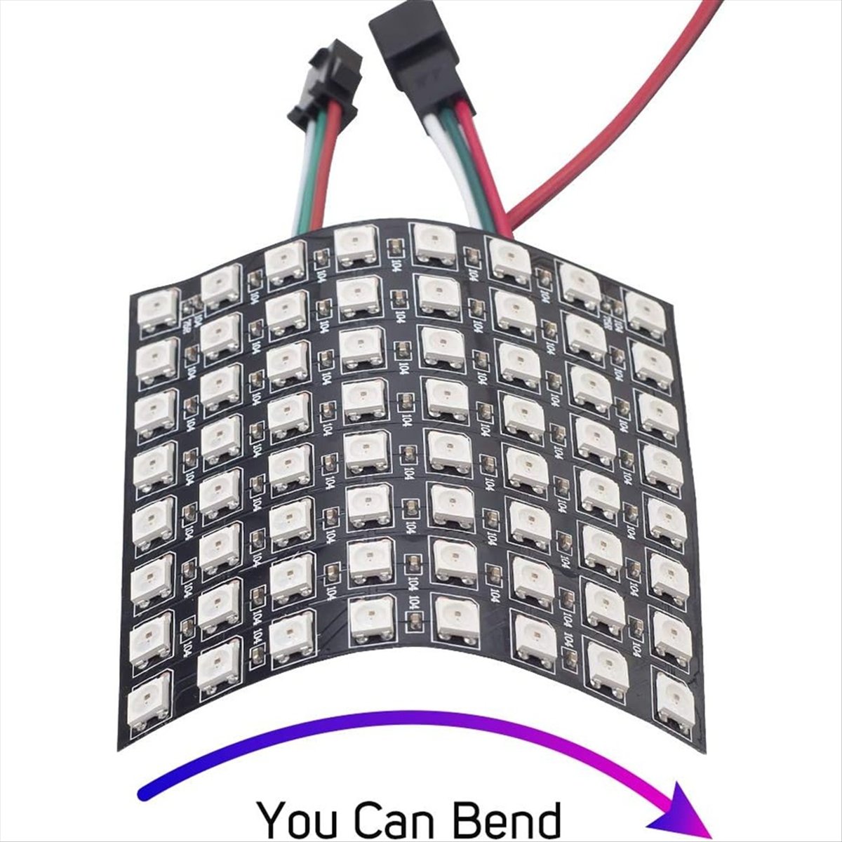 Rgb Led Matrix 8X8 - A36R WS2812B Schermo a matrice di