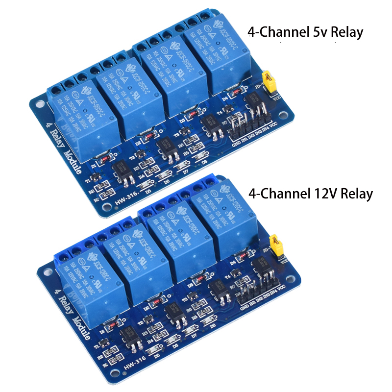 Modulo relè a 1, 2, 4, 6, 8 ca - Relay 8 Channel Board recensione e prezzo