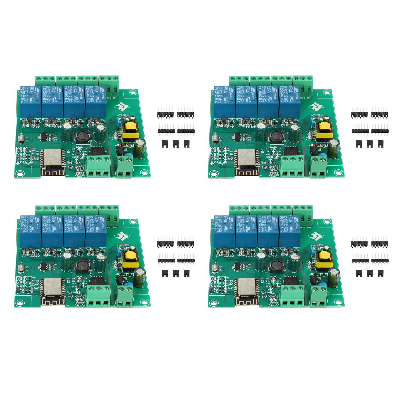 Modulo relè wireless WIFI a 4  - Relay 8 Channel Board recensione e prezzo