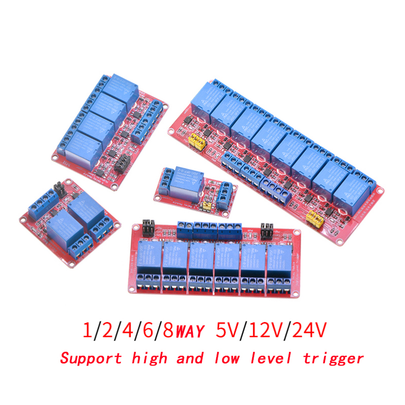 1 2 4 6 8 canali 5V 12V 24V mo - Relay 8 Channel Board recensione e prezzo