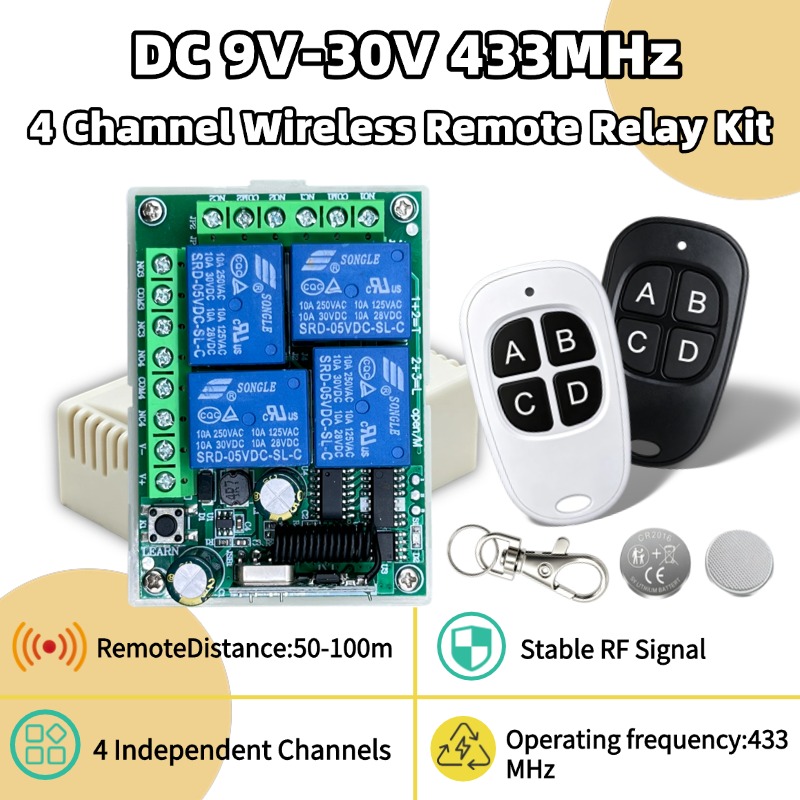 Telecomando Universale Wireles - 433Mhz Receiver Module recensione e prezzo
