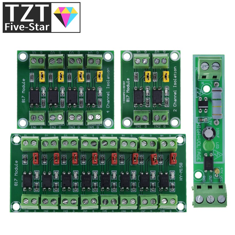 PC817 1 2 4 8 canali Scheda di - Relay 8 Channel Board recensione e prezzo