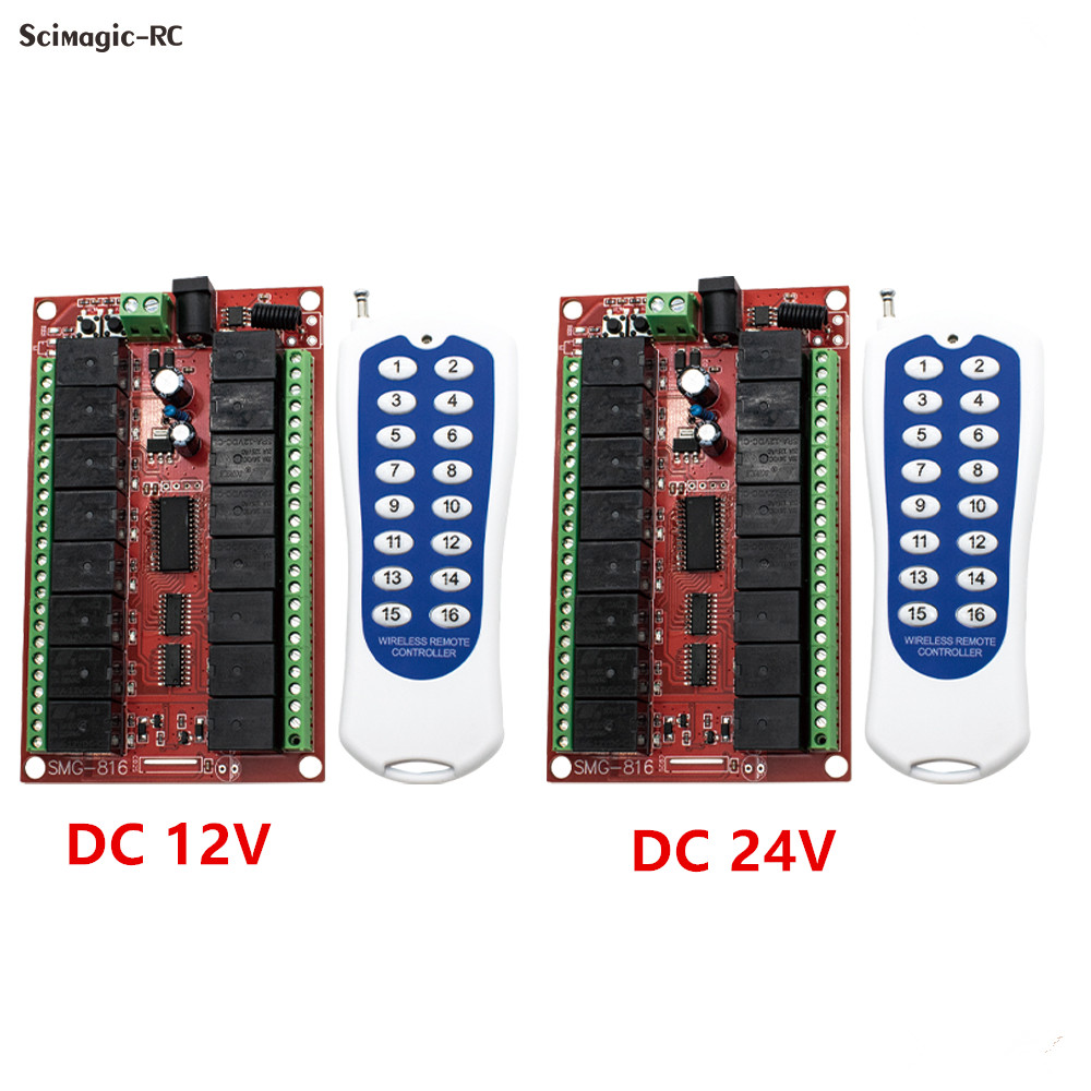 16CH 433MHz RF interruttore di - 433Mhz Receiver Module recensione e prezzo