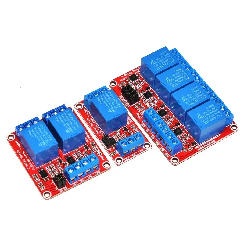 DC 5V 12V 24V 1 2 4 6 8 Canali - Relay 8 Channel Board recensione e prezzo