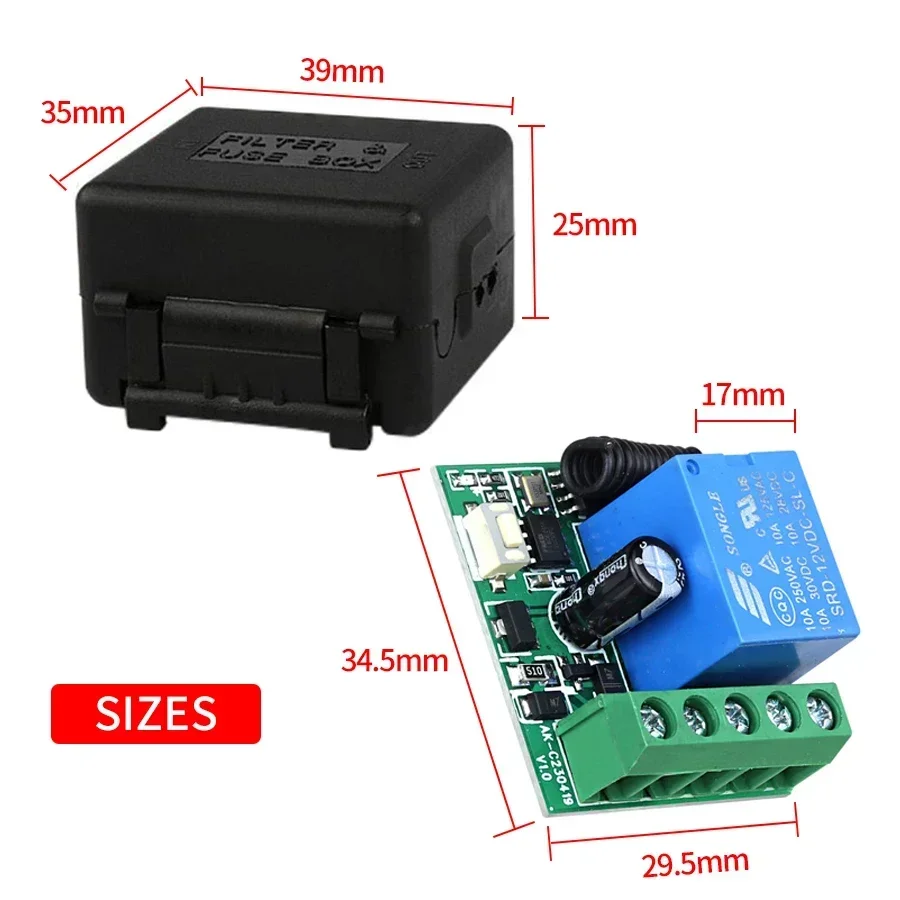 DC 12V Telecomando Smart Switc - 433Mhz Receiver Module recensione e prezzo