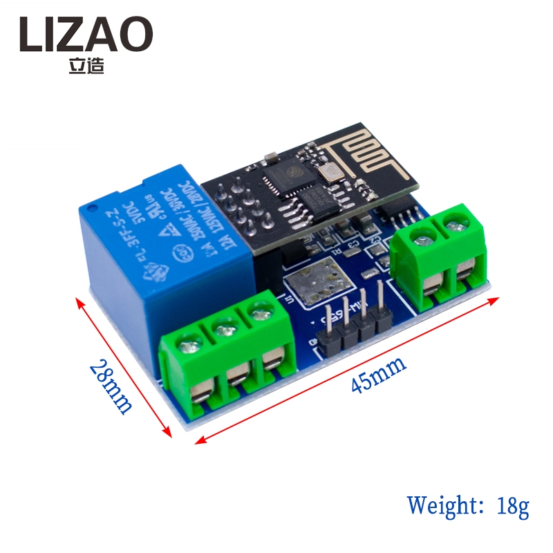 Modulo Relè WiFi IoT LIZAO ESP - Iot Diy Home Automation recensione e prezzo