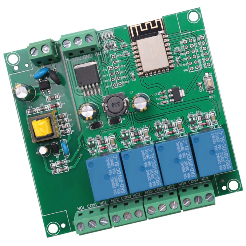 Modulo Relè Wireless WIFI a 4  - Relay 8 Channel Board recensione e prezzo
