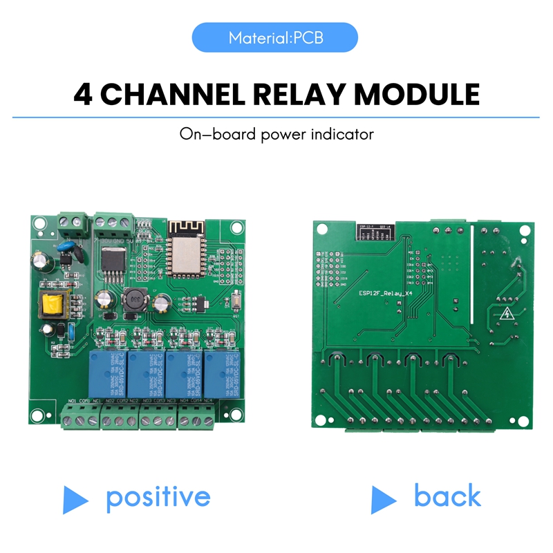 Modulo Relè Wireless WIFI a 4  - Relay 8 Channel Board recensione e prezzo