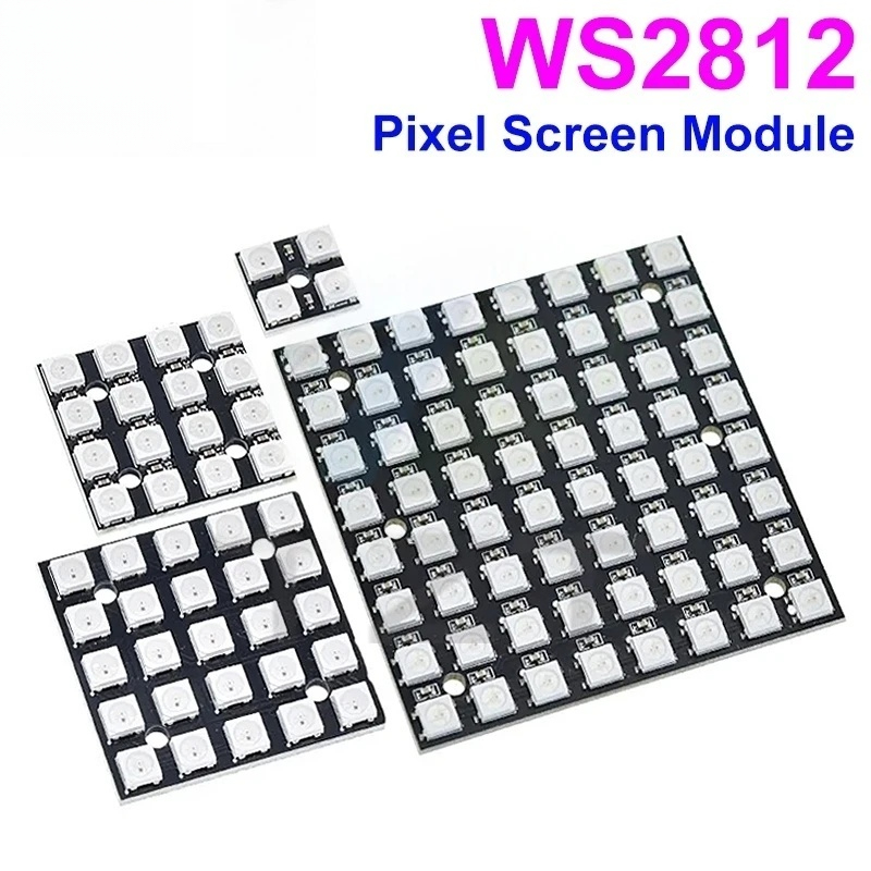 NUOVO WS2812 LED 5050 RGB 8x8  - Rgb Led Matrix 8X8 recensione e prezzo